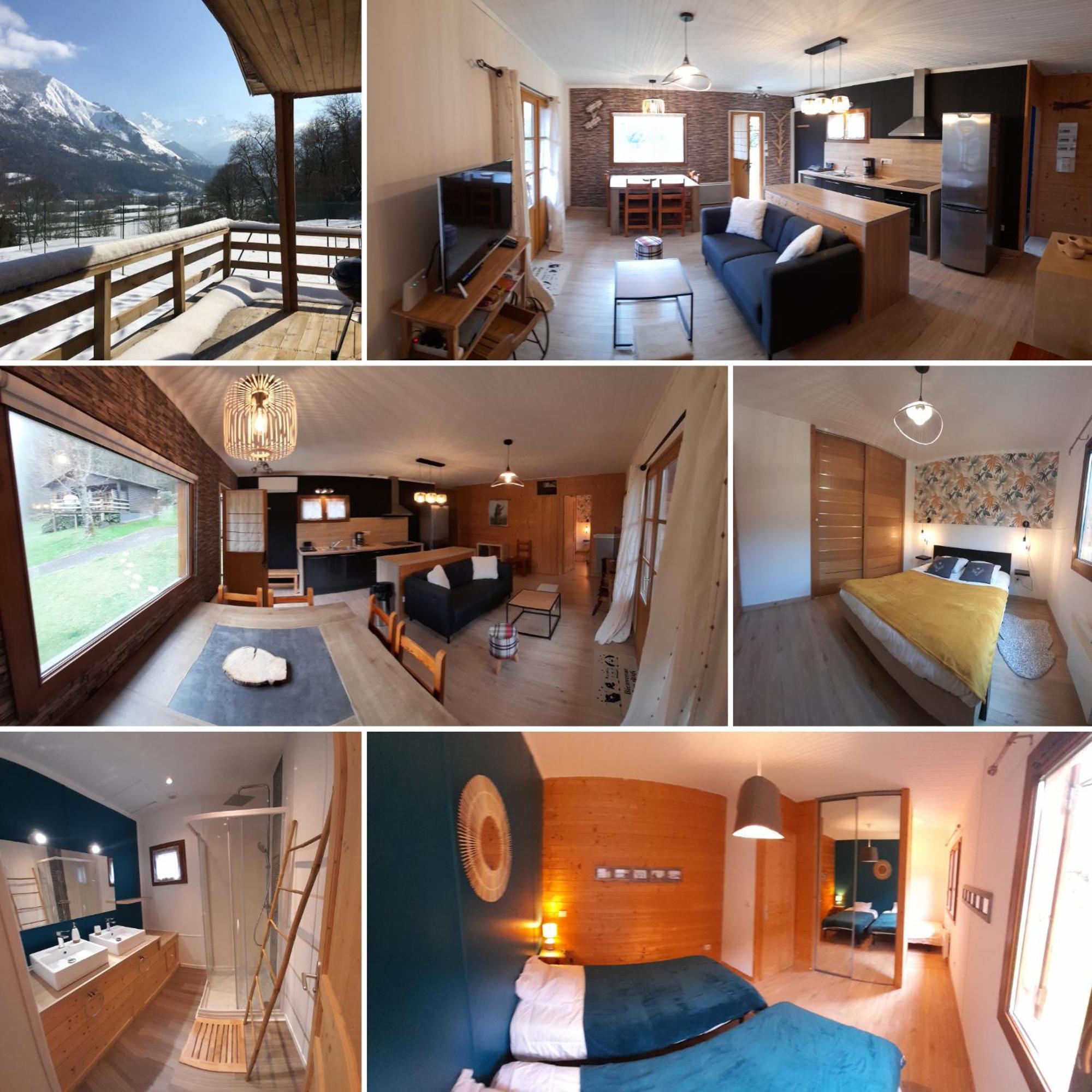 Chalet De L'Ours Brun, Gite 3 Etoiles Gere-Belesten Exterior photo